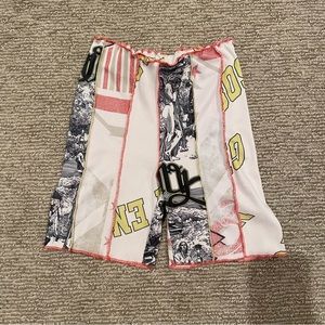 Graphic Biker Shorts